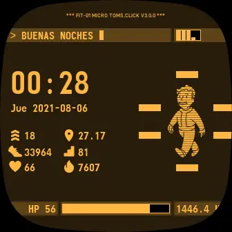 Main screen - New Vegas colors