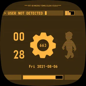 Charging screen - New Vegas colors