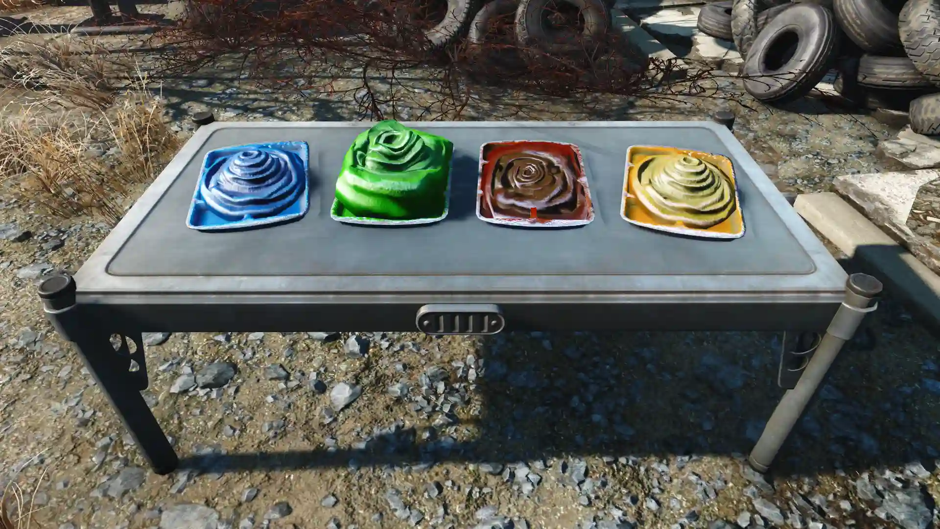 Four New Paste Colors