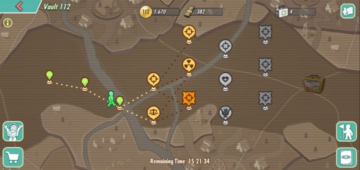 The map of Vault 112